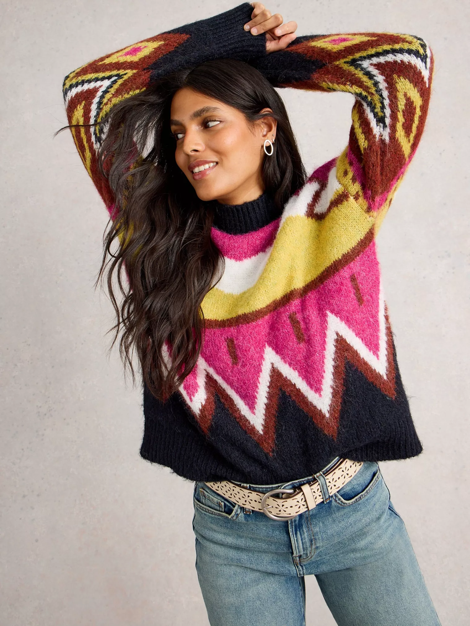 Alice Abstract Jumper-1