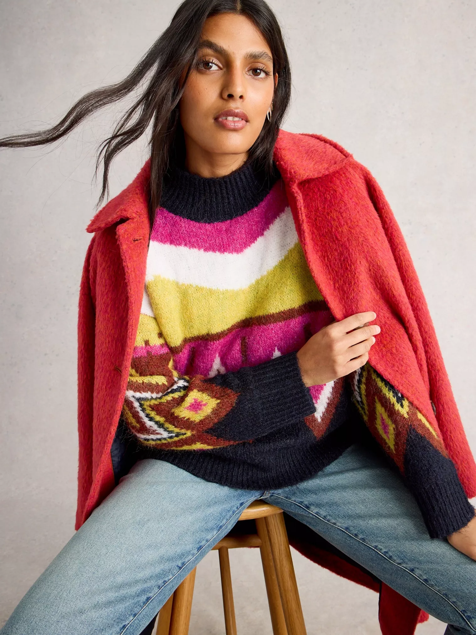 Alice Abstract Jumper-5