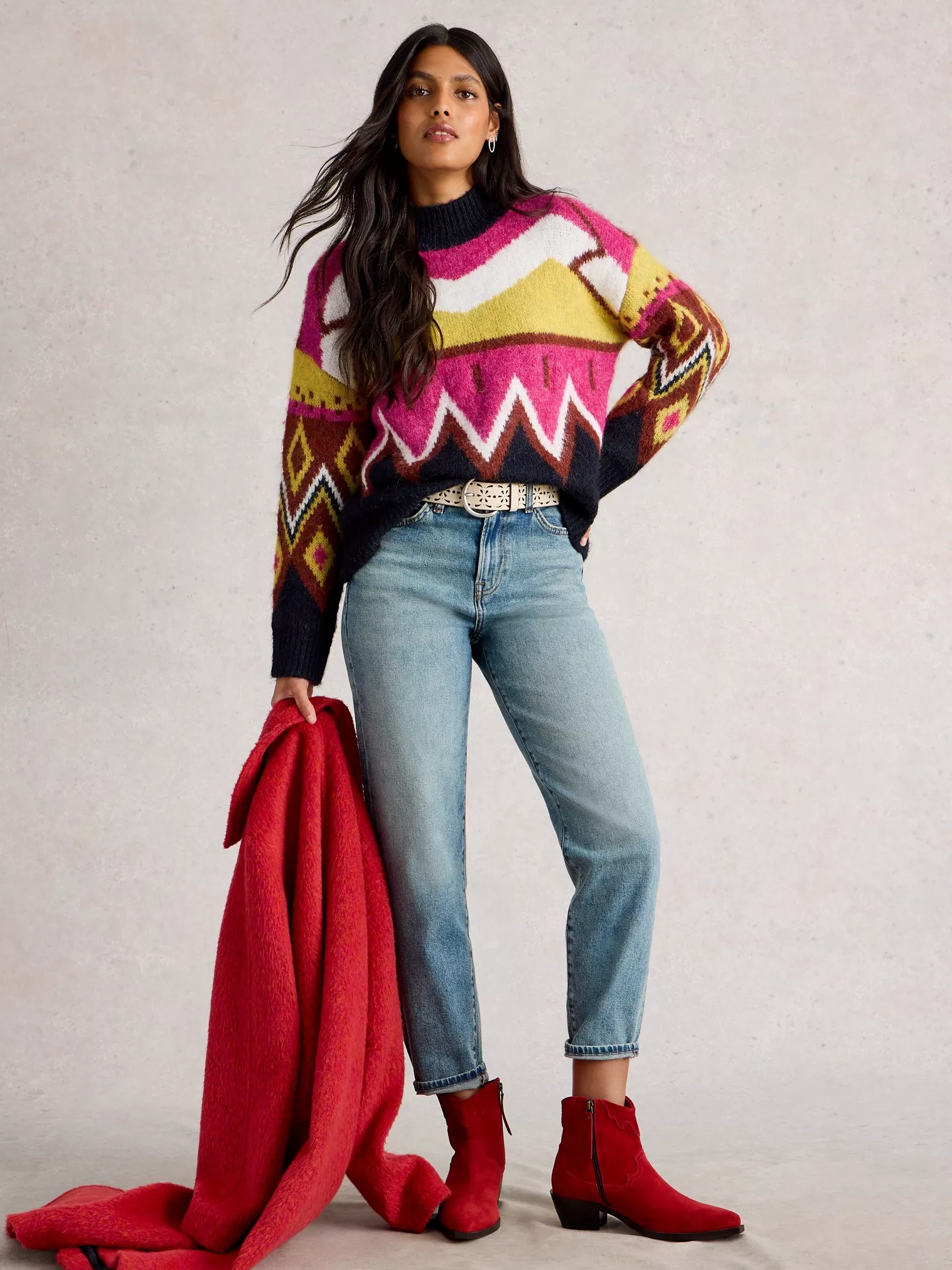 Alice Abstract Jumper-6
