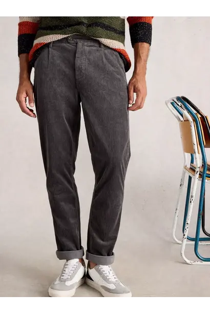 Kimber cord trousers dark grey