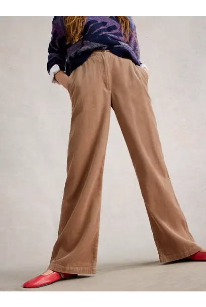 Belle cord wide leg trouser