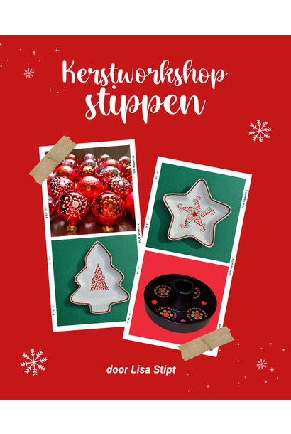 Workshop kerststippen 22 november 10.00