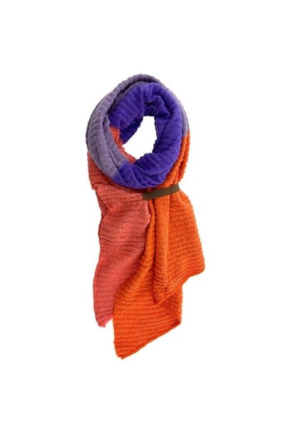 Scarf Fem Quattro orange purper
