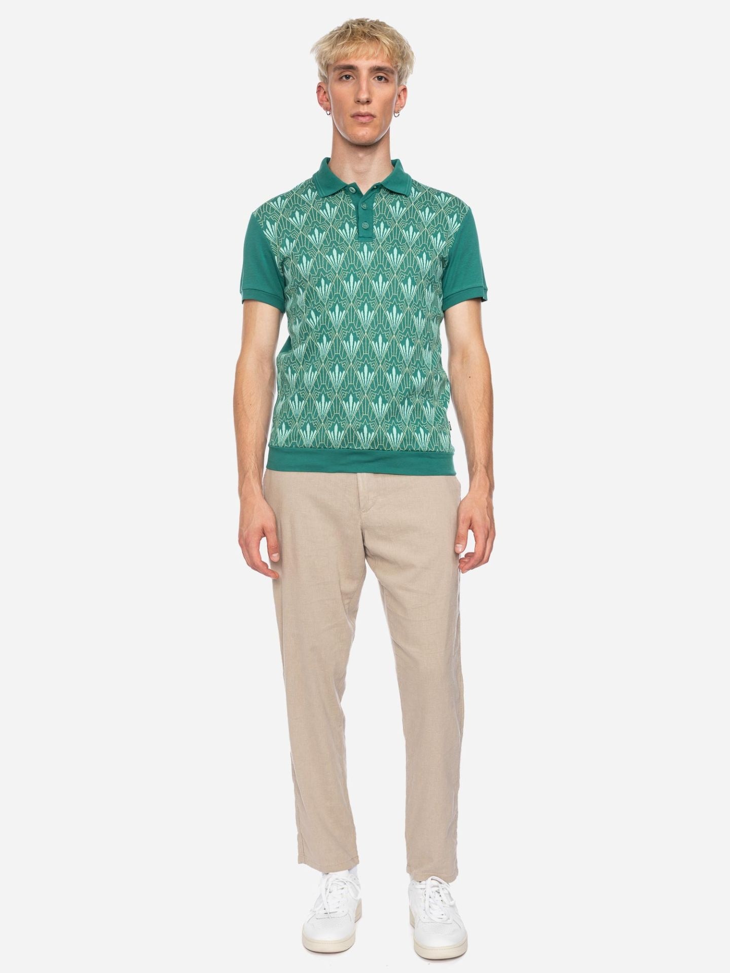 Polo Enzio grn/pop 27/170-2