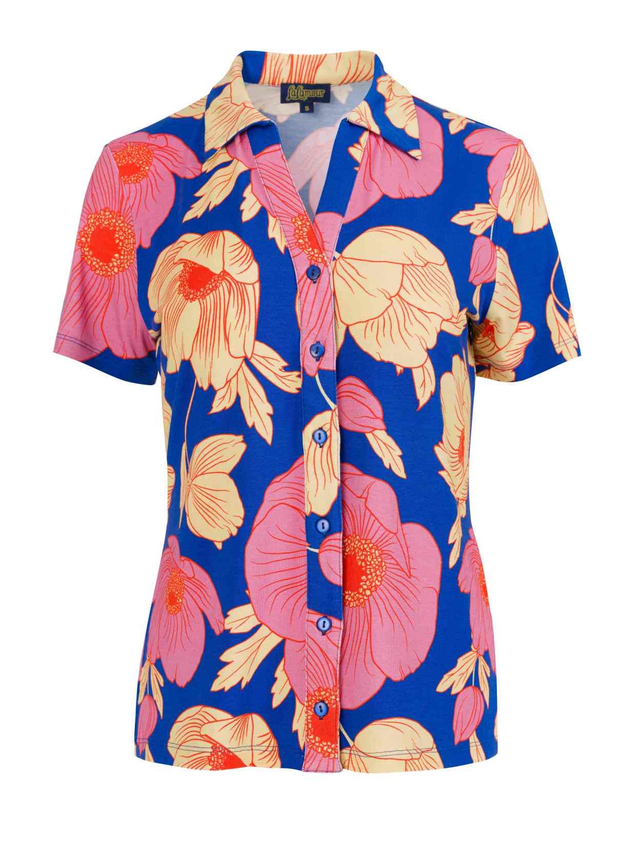 Lena Blouse short sleeve-4