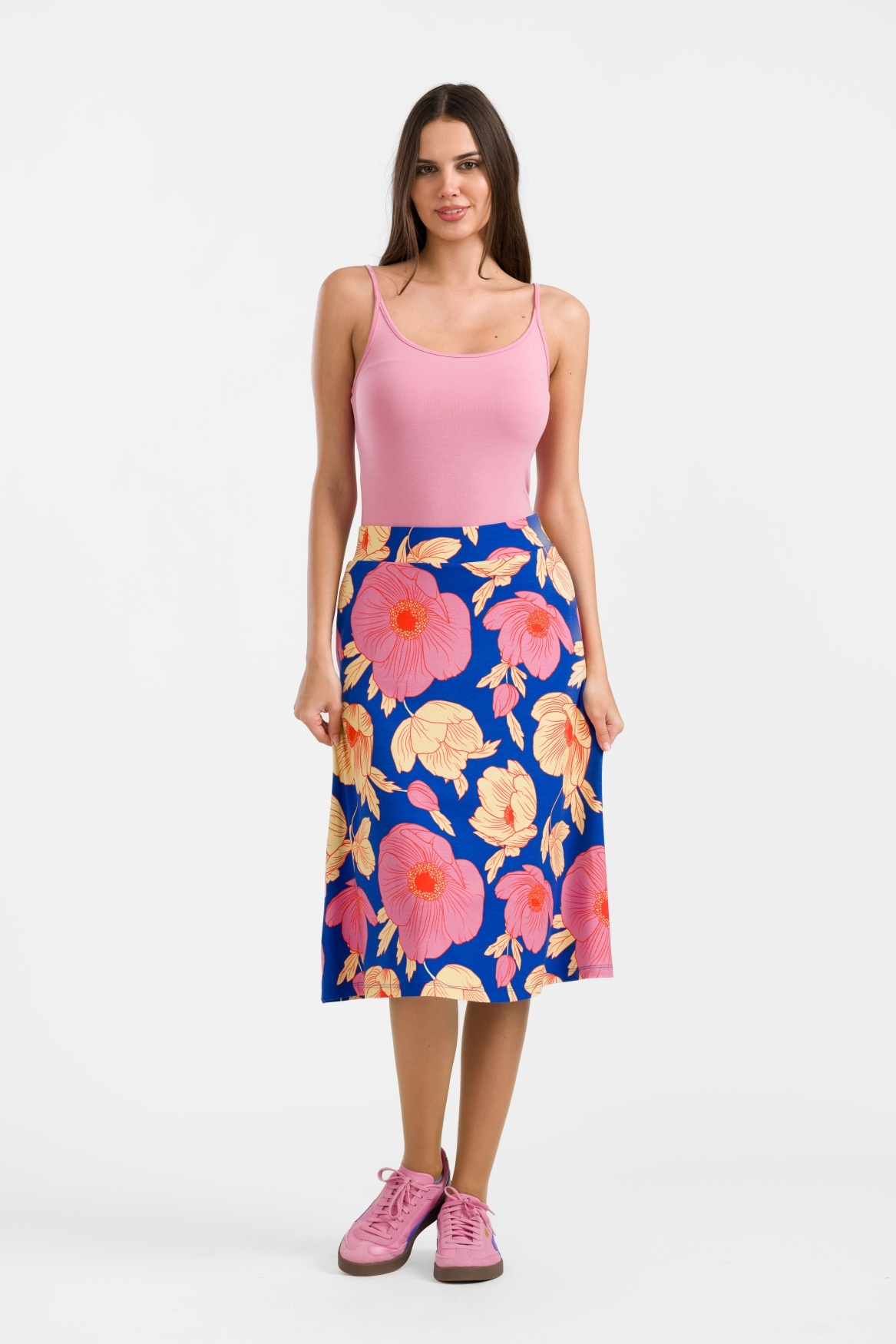 Holly skirt poppy love-1