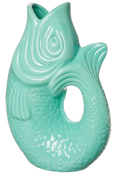 Monsieur Carafon, vaas L, mint cream