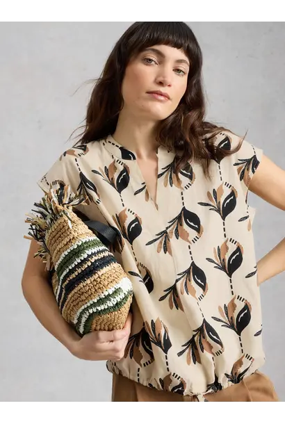 Nicole Linen Blend top