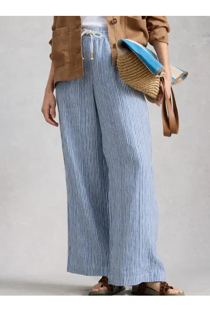 Ally Linen Wide Leg Trousers
