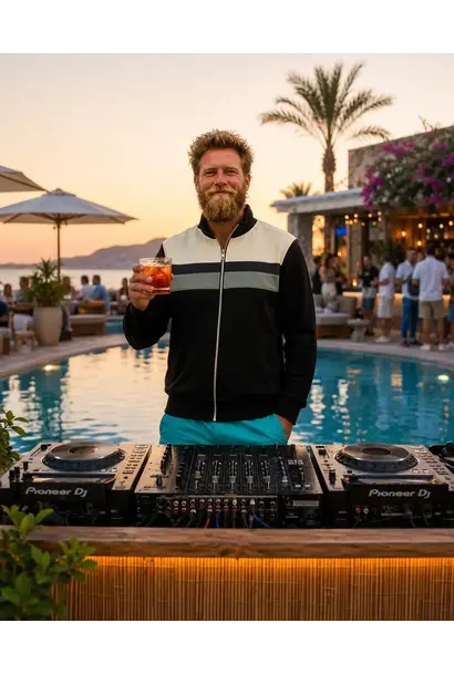 poolside negroni jacket black