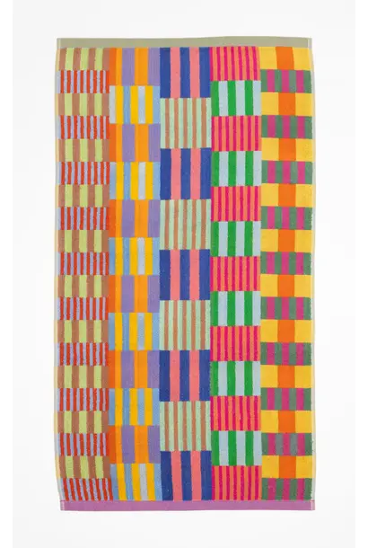 bath towel #122 tulip quilt S