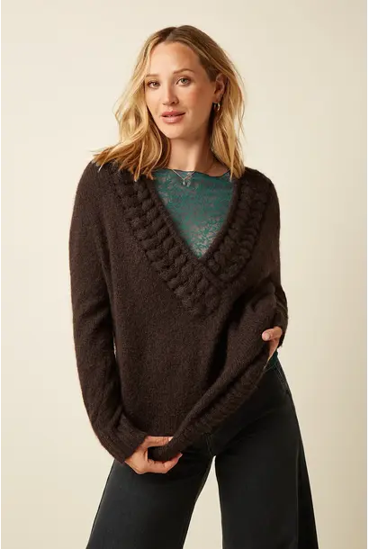 vina top hollow rum brown