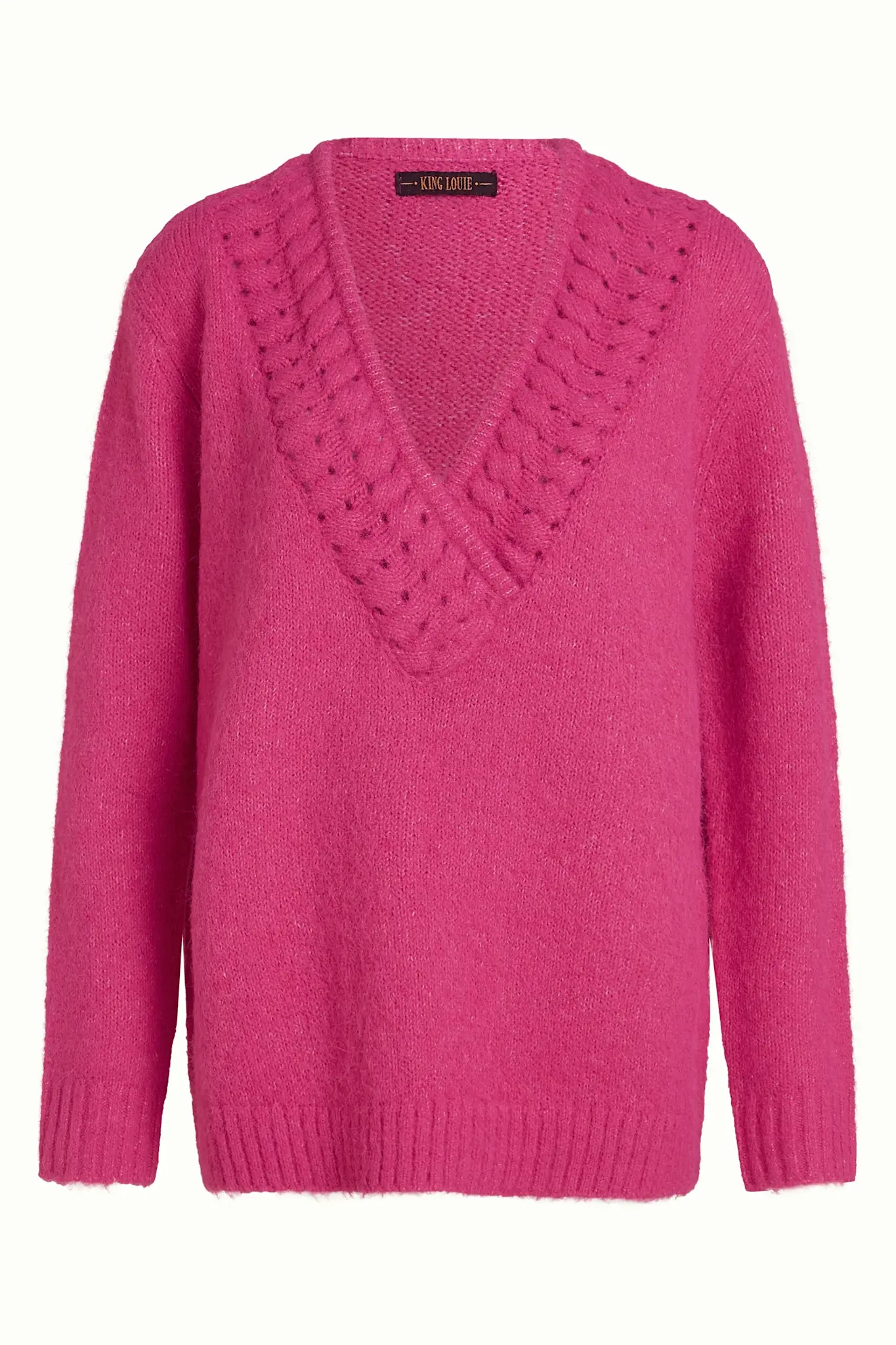 Vina top Hollow neon pink-3