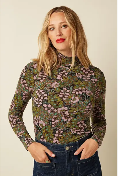 Rollneck top sierra