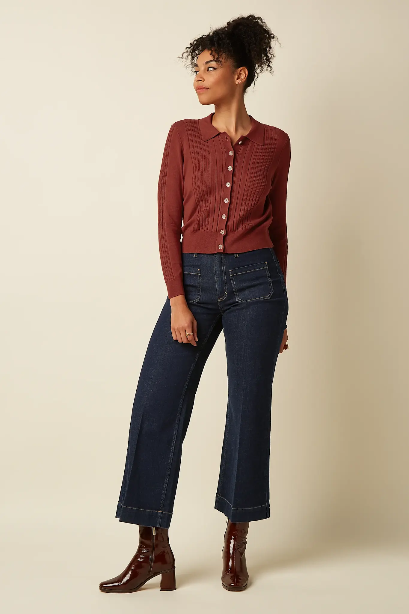 Paige pocket pants Muse denim-1