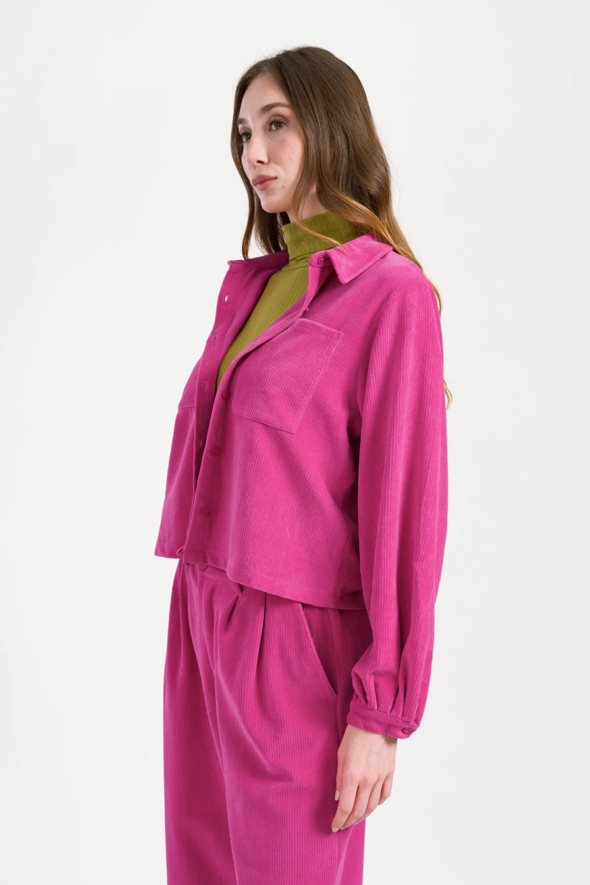 Abby overhsirt Rib Velour-2