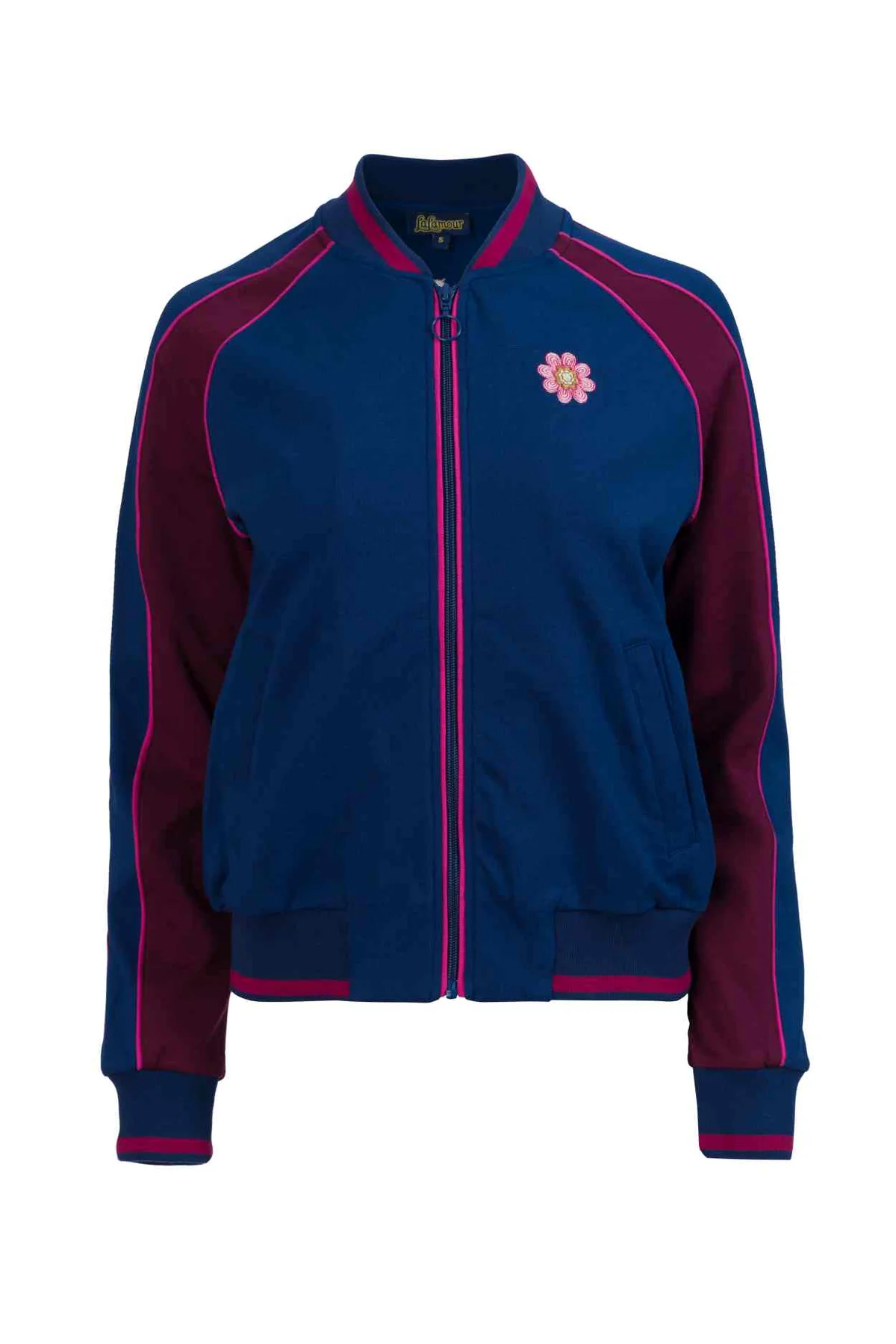 Harley jacket Punta di roma navy peony-4