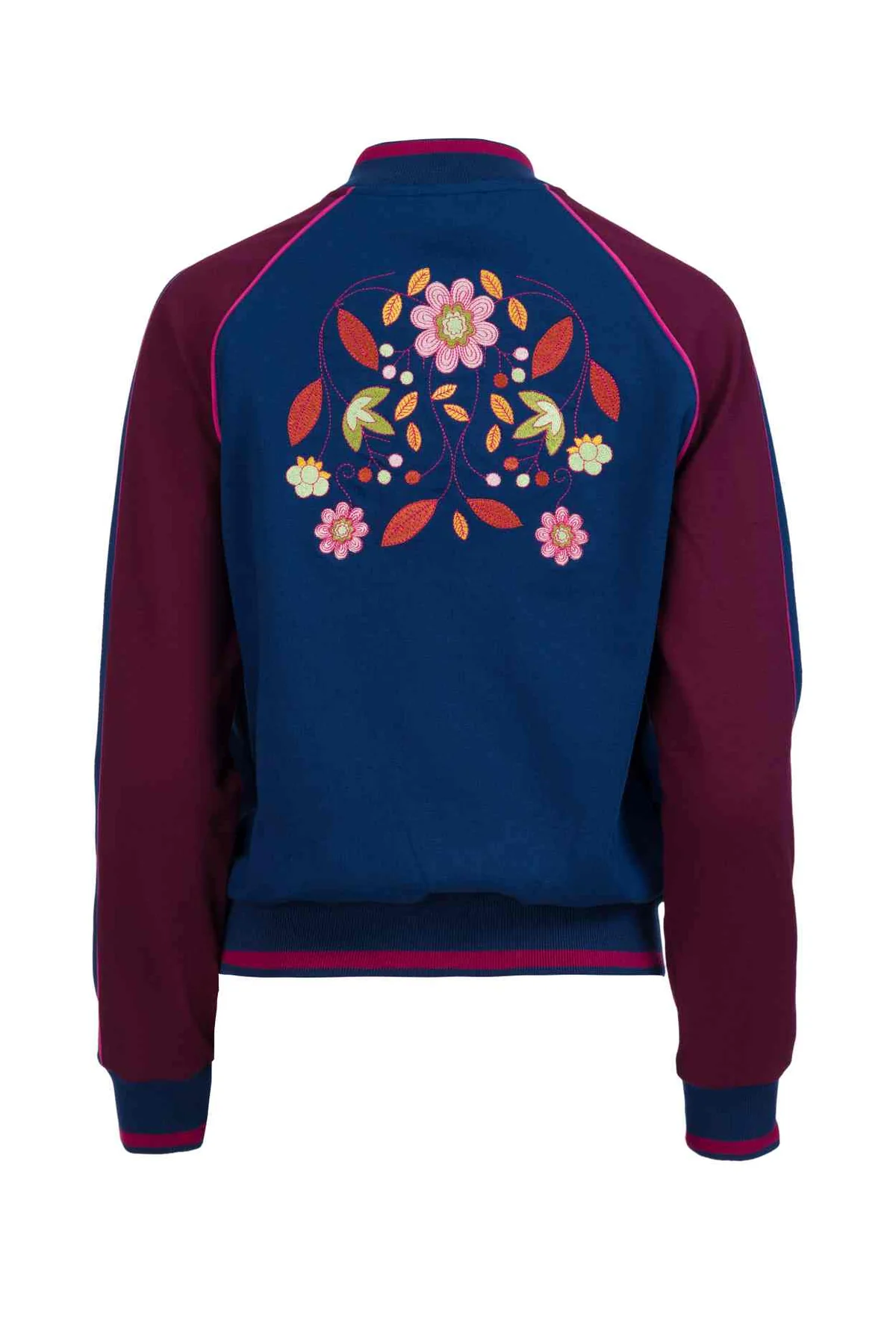 Harley jacket Punta di roma navy peony-5