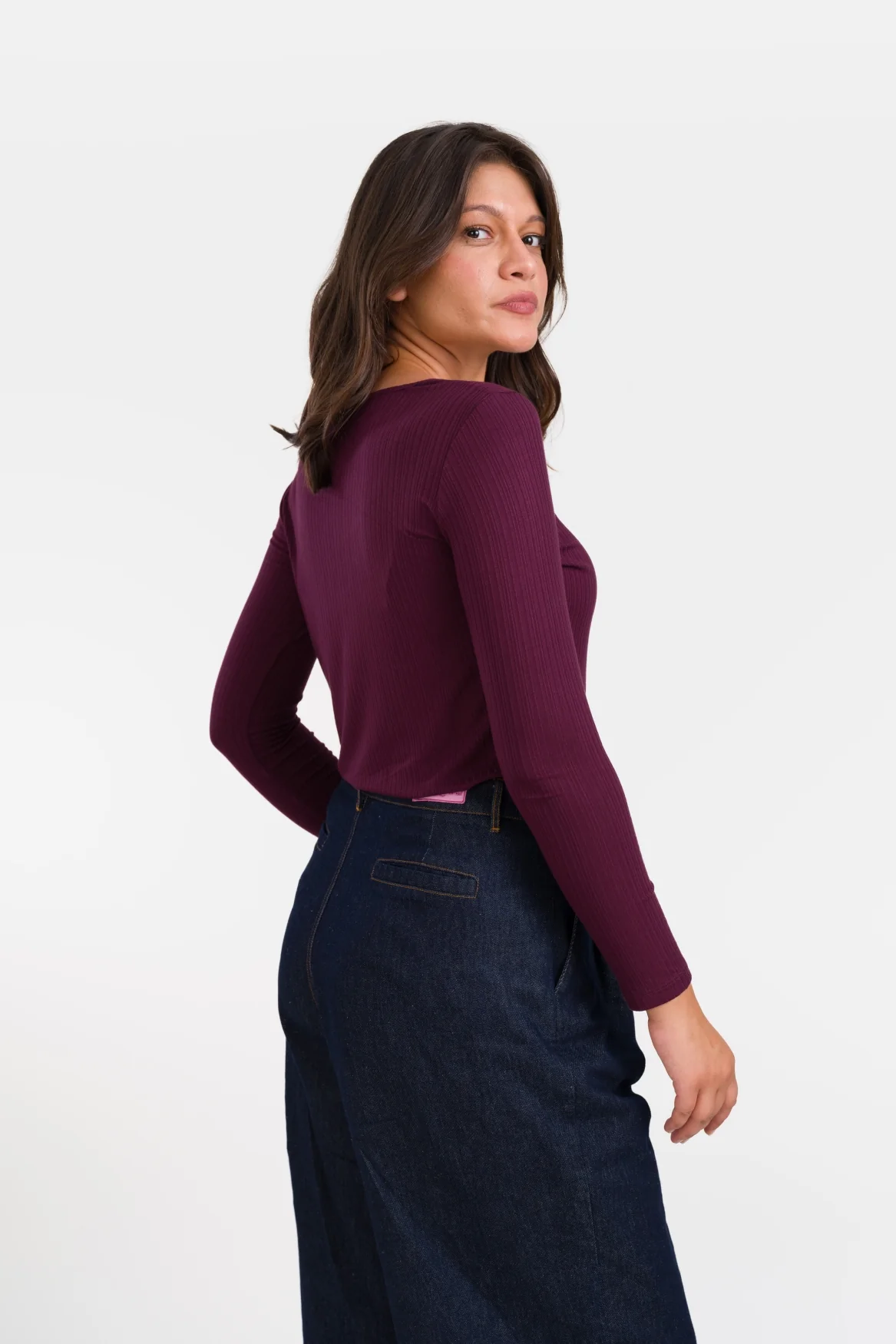 Ella top LS Jersey rib-3