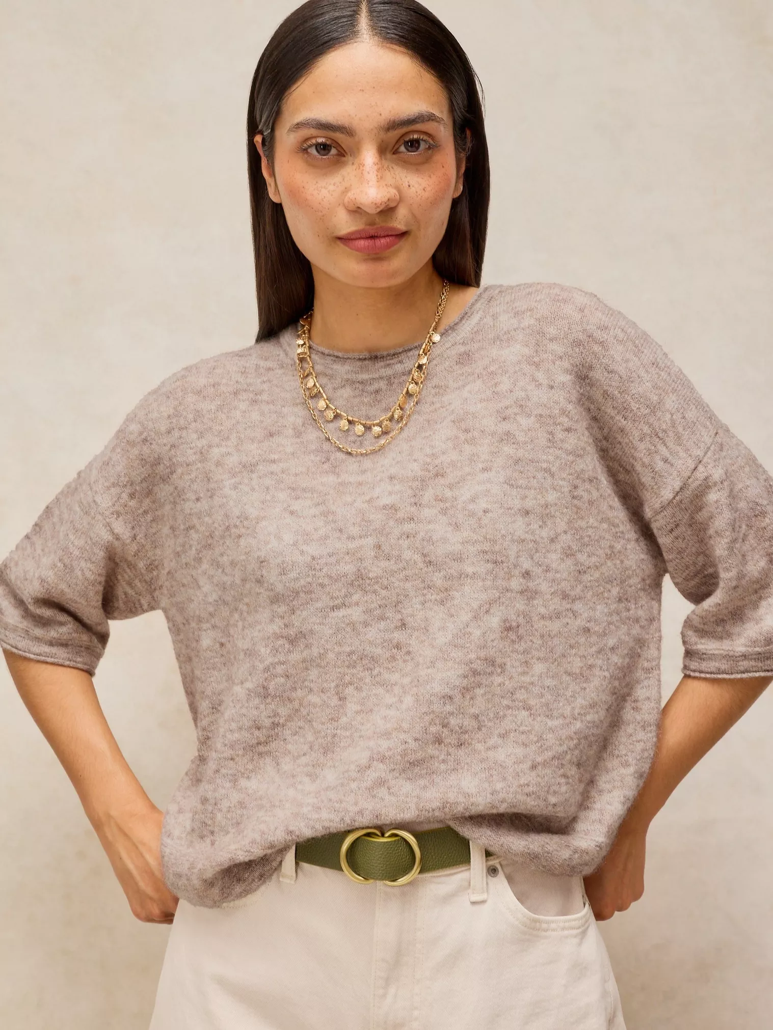 Kate knitted tee-1