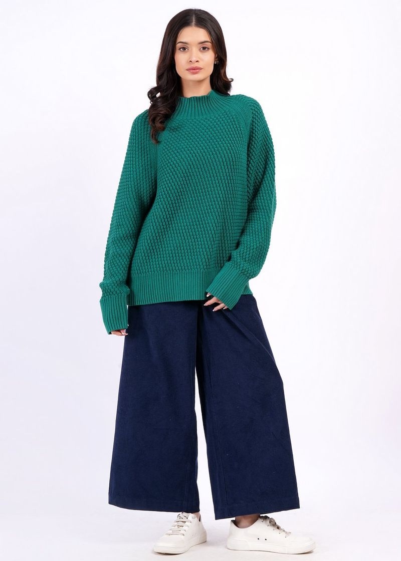 Circus Clothing Sweater Forest Green | 100% katoen-2