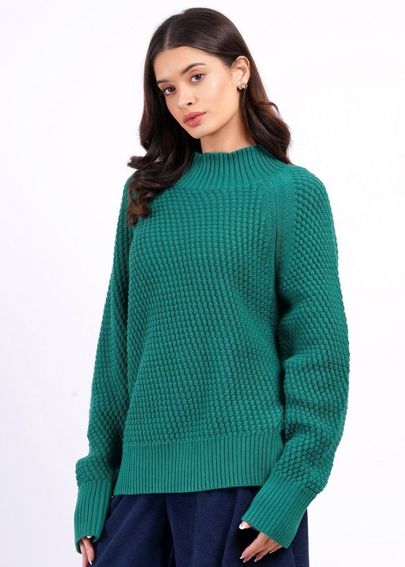 Circus Clothing Sweater Forest Green | 100% katoen-4