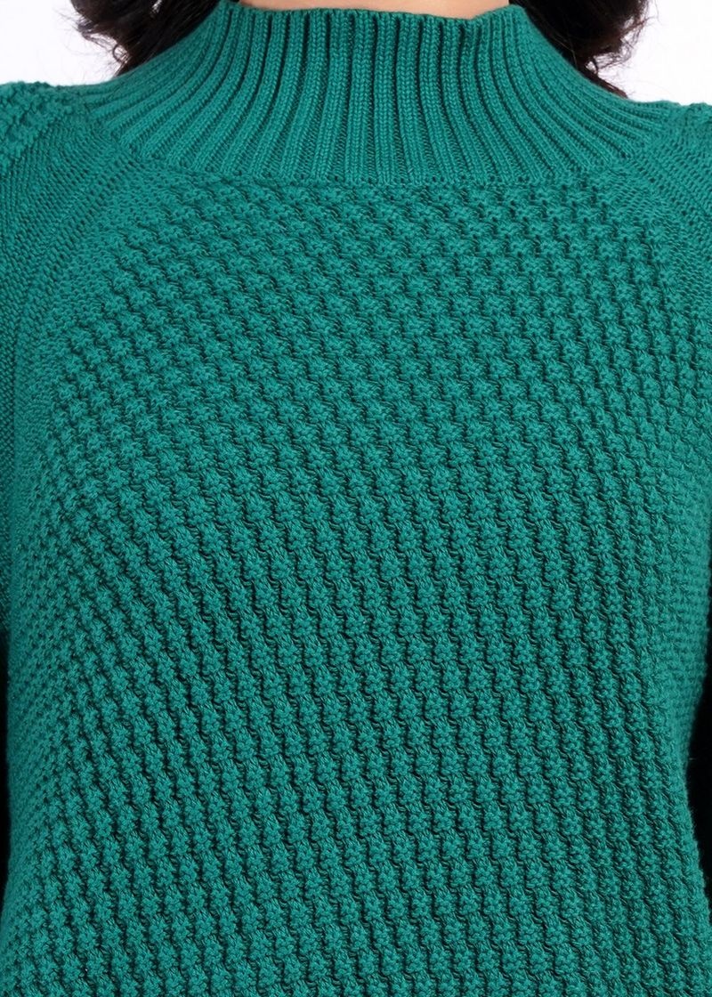 Circus Clothing Sweater Forest Green | 100% katoen-5