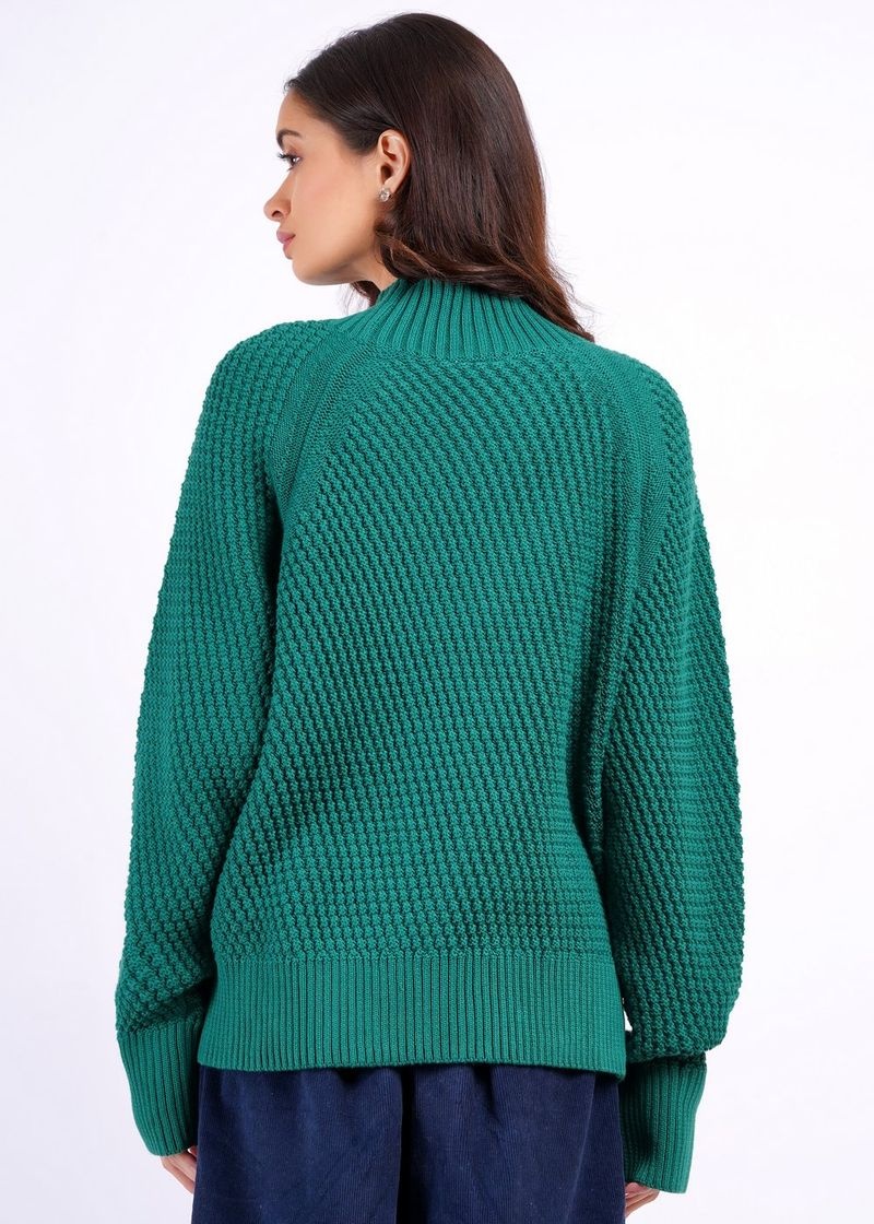 Circus Clothing Sweater Forest Green | 100% katoen-6