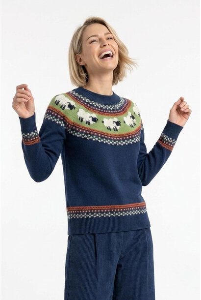 Fairisle Sweater Naval Academy