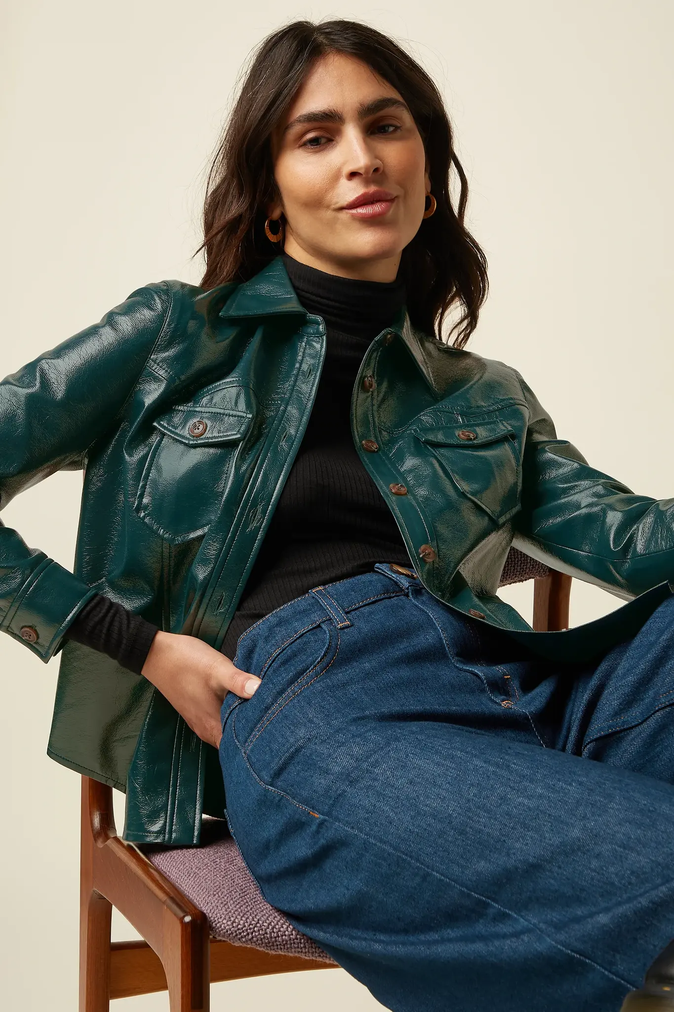 reilly jacket shine alpine green-2