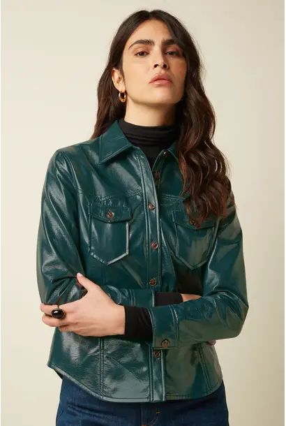 reilly jacket shine alpine green