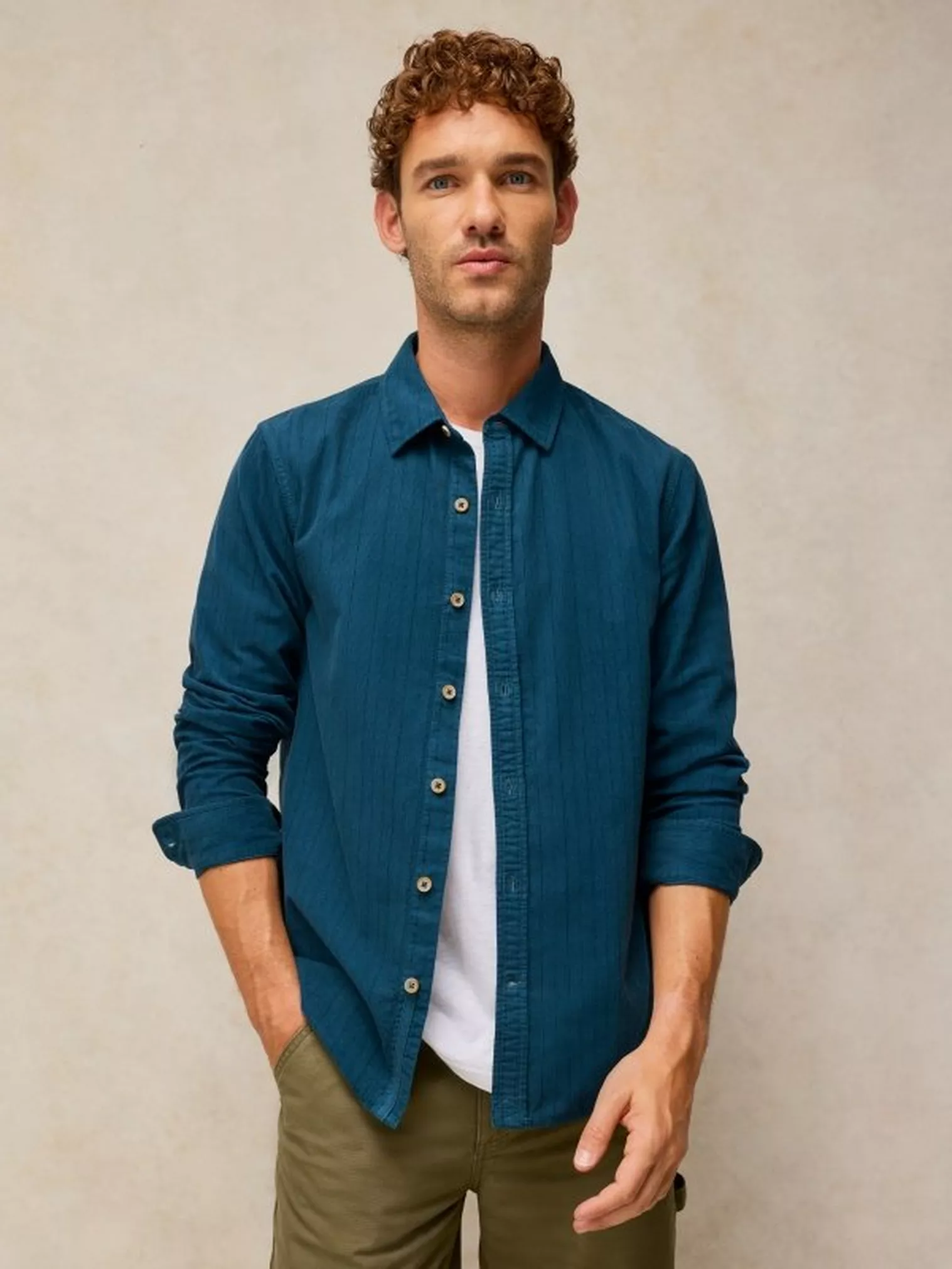 Bruton cord shirt-1
