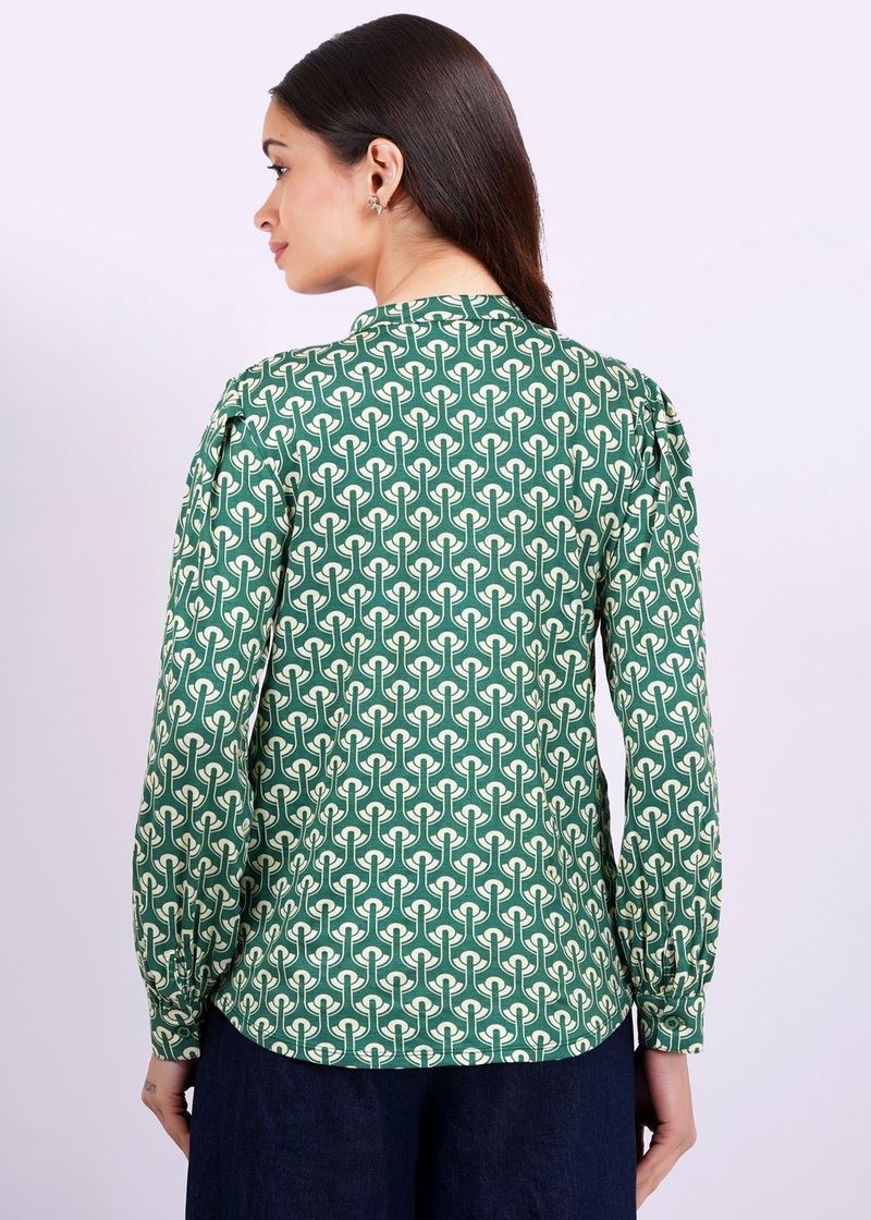 Circus Clothing Zodiac Top Groen | Biologisch katoen-3