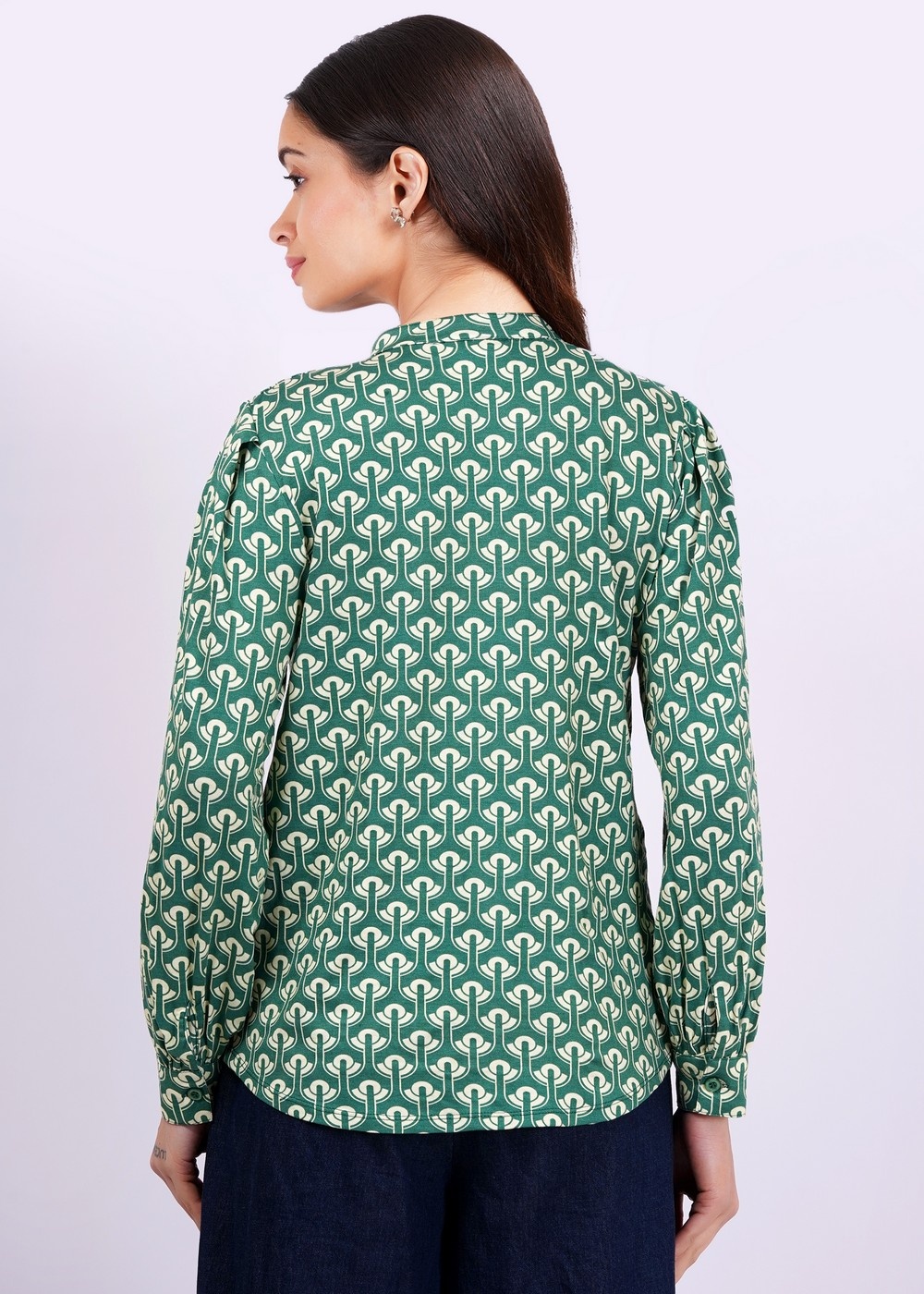 Circus Clothing Zodiac Top Groen | Biologisch katoen-5