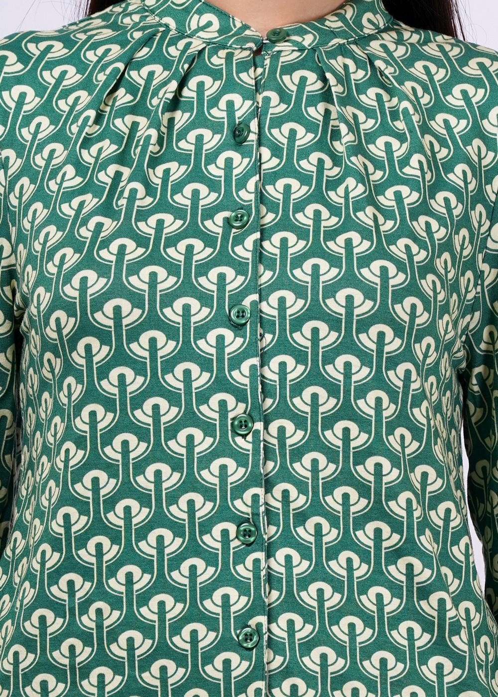 Circus Clothing Zodiac Top Groen | Biologisch katoen-6