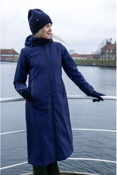 Danesandur Winter Coat Dark navy