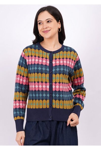 Alice Pill Box Mood indigo