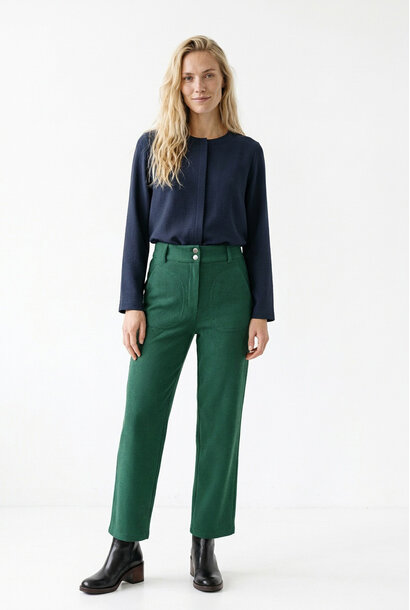Marin Cord Trousers eden green