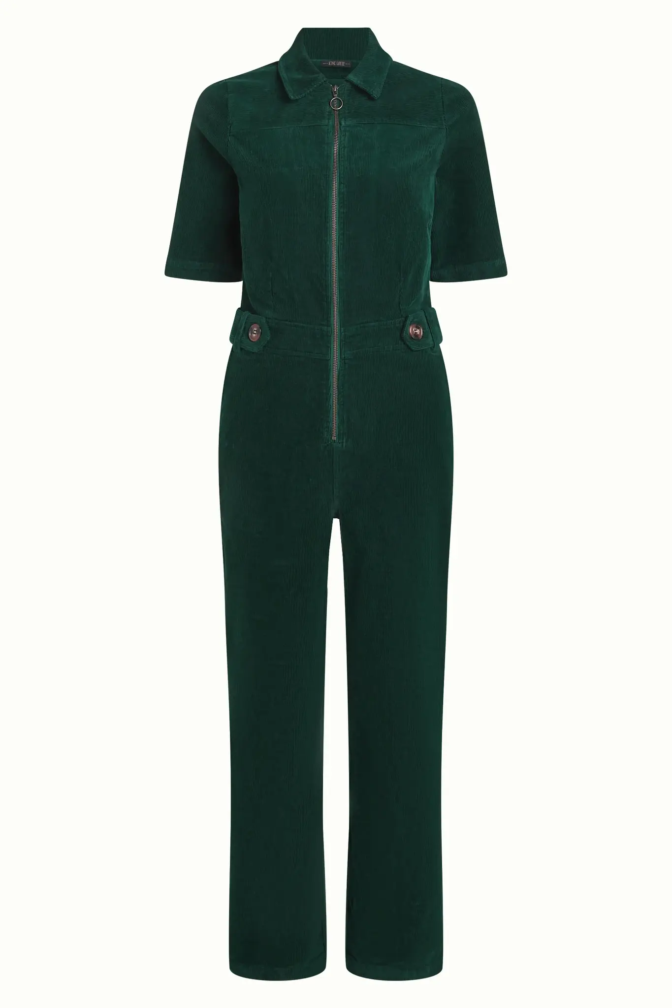 Garbo jumpsuit pine green-6