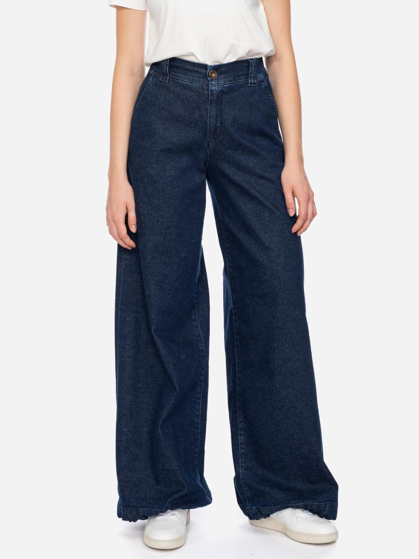 ATO Berlin Caro Jeans Dames | Wide leg bio katoen-1