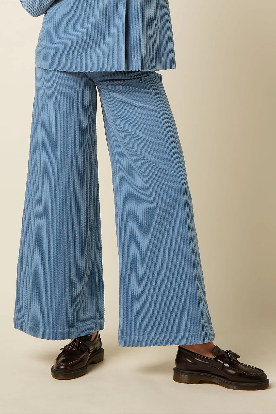 King Louie Peppa Pants Cord Lavender | Rechte ribbroek-3