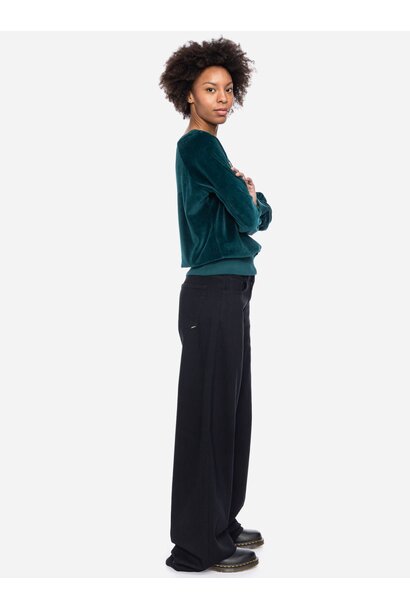 Sweater Dara Velvet deepteal