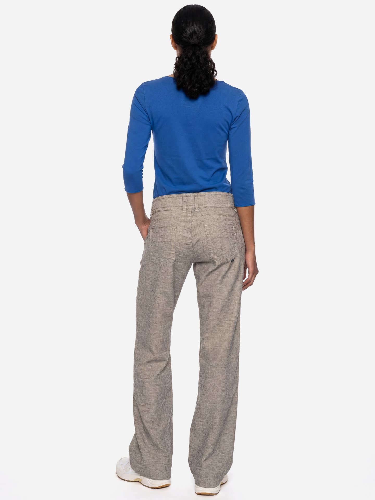 ATO Berlin Caja Longsleeve Blauw | GOTS bio katoen-3
