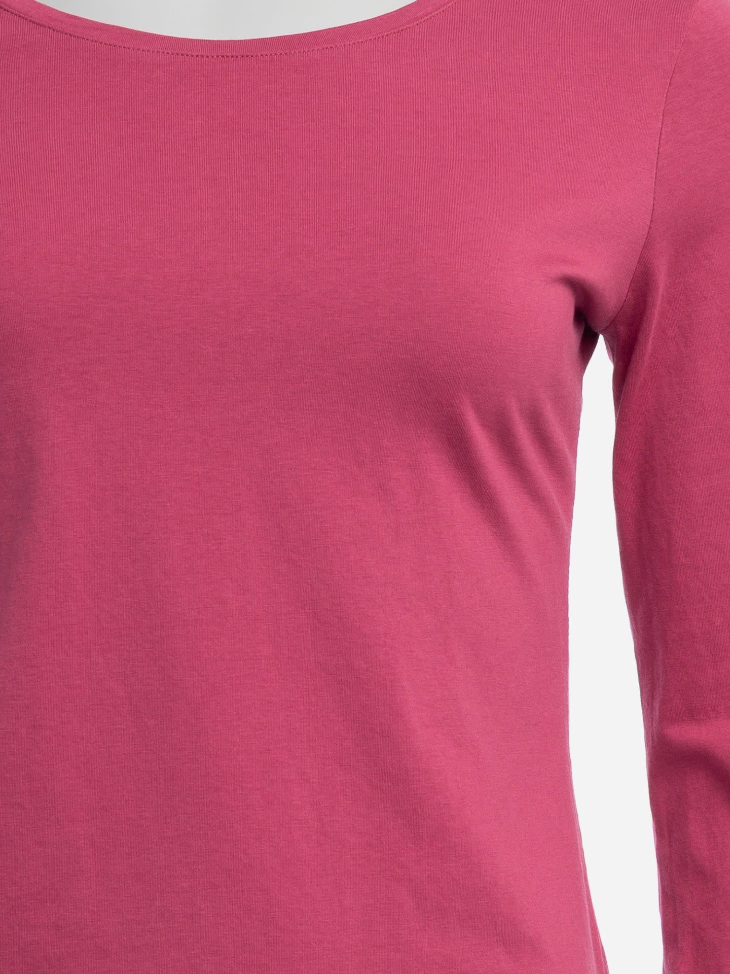 ATO Berlin Deborah Longsleeve Framboosroze | GOTS katoen-5