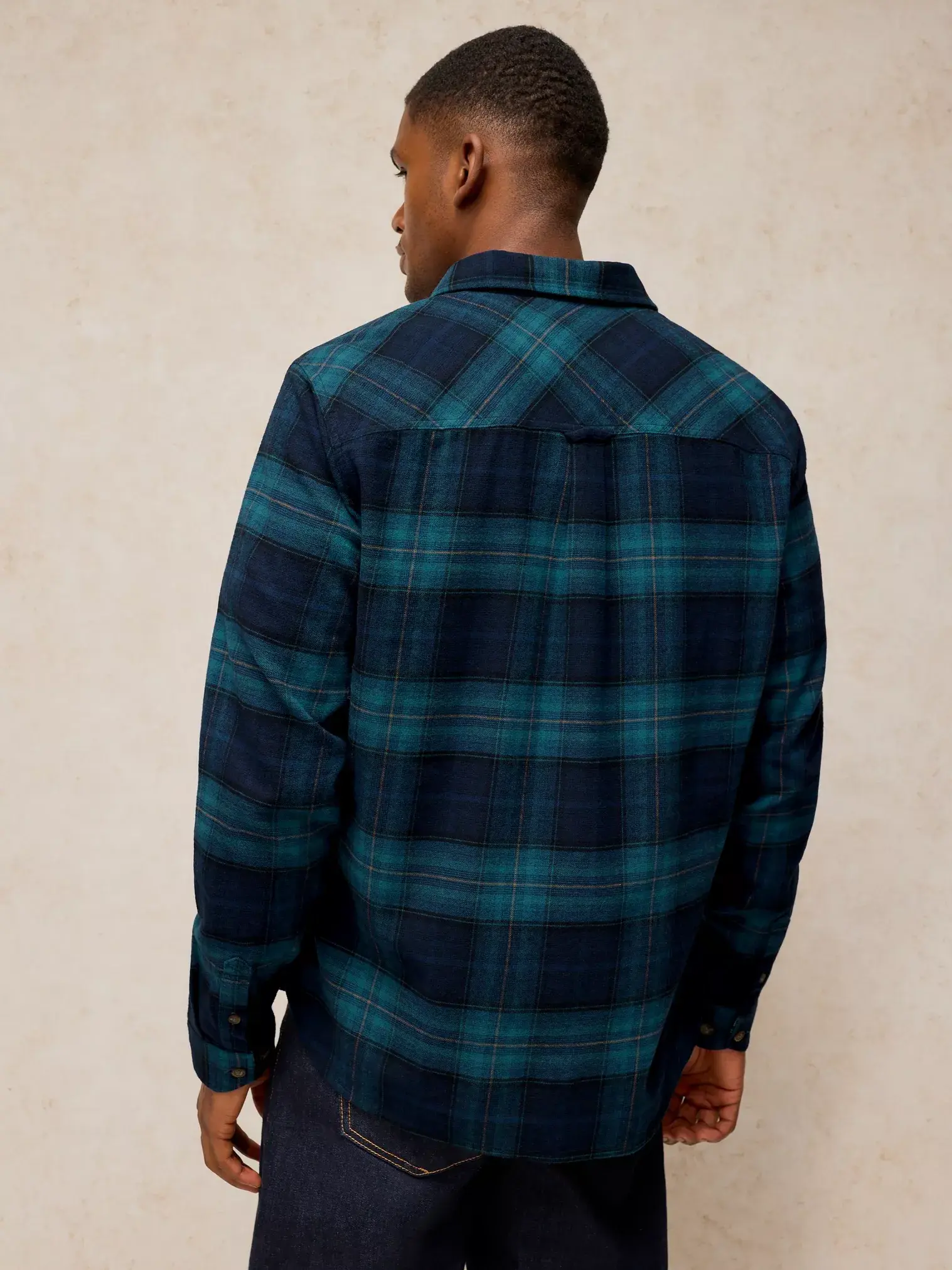White Stuff Heywood Check Shirt Heren | Biologisch katoen-2