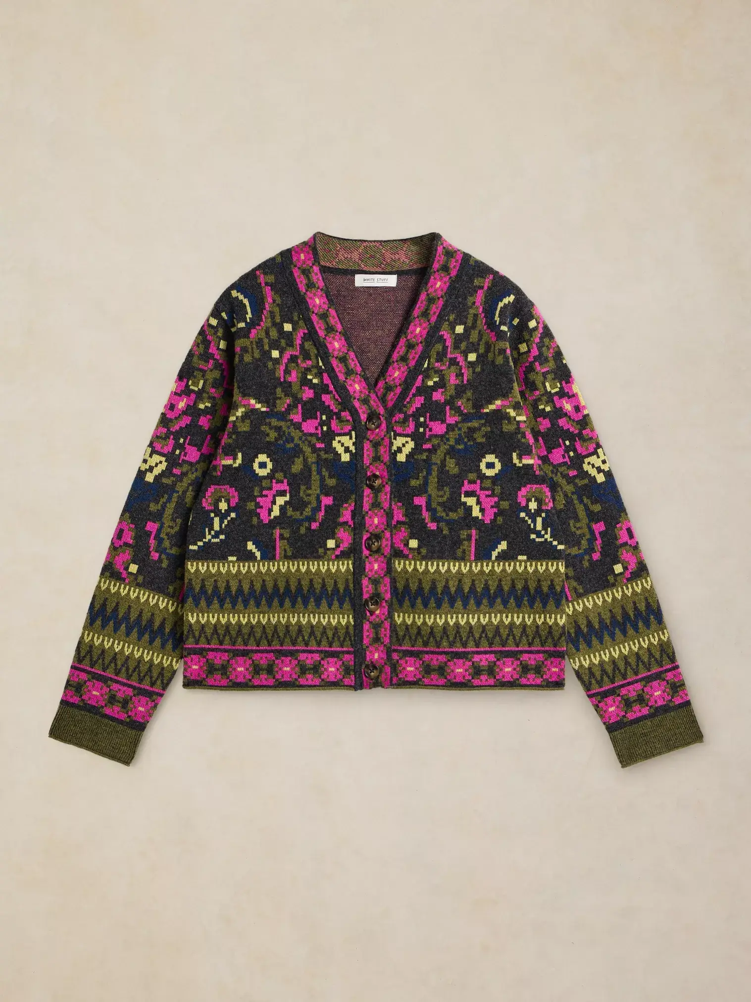 Ceder fairisle jaquard vest-6