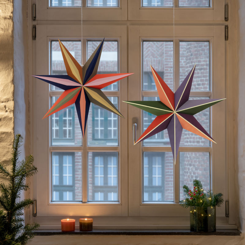 REMEMBER Paper Star Mago | Verlichte Papieren Ster-2
