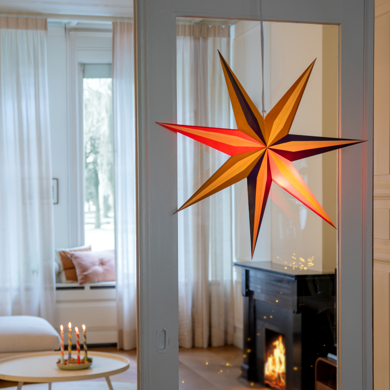 REMEMBER Paper Star Mago | Verlichte Papieren Ster-3
