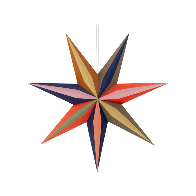 REMEMBER Paper Star Mago | Verlichte Papieren Ster-5
