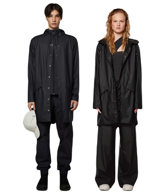 RAINS RAINS Long Jacket Black